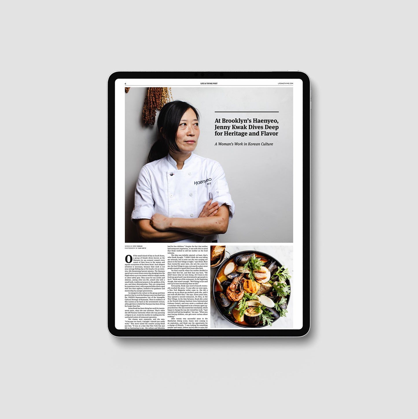 Life & Thyme Post #2: The Migration Issue (Digital)