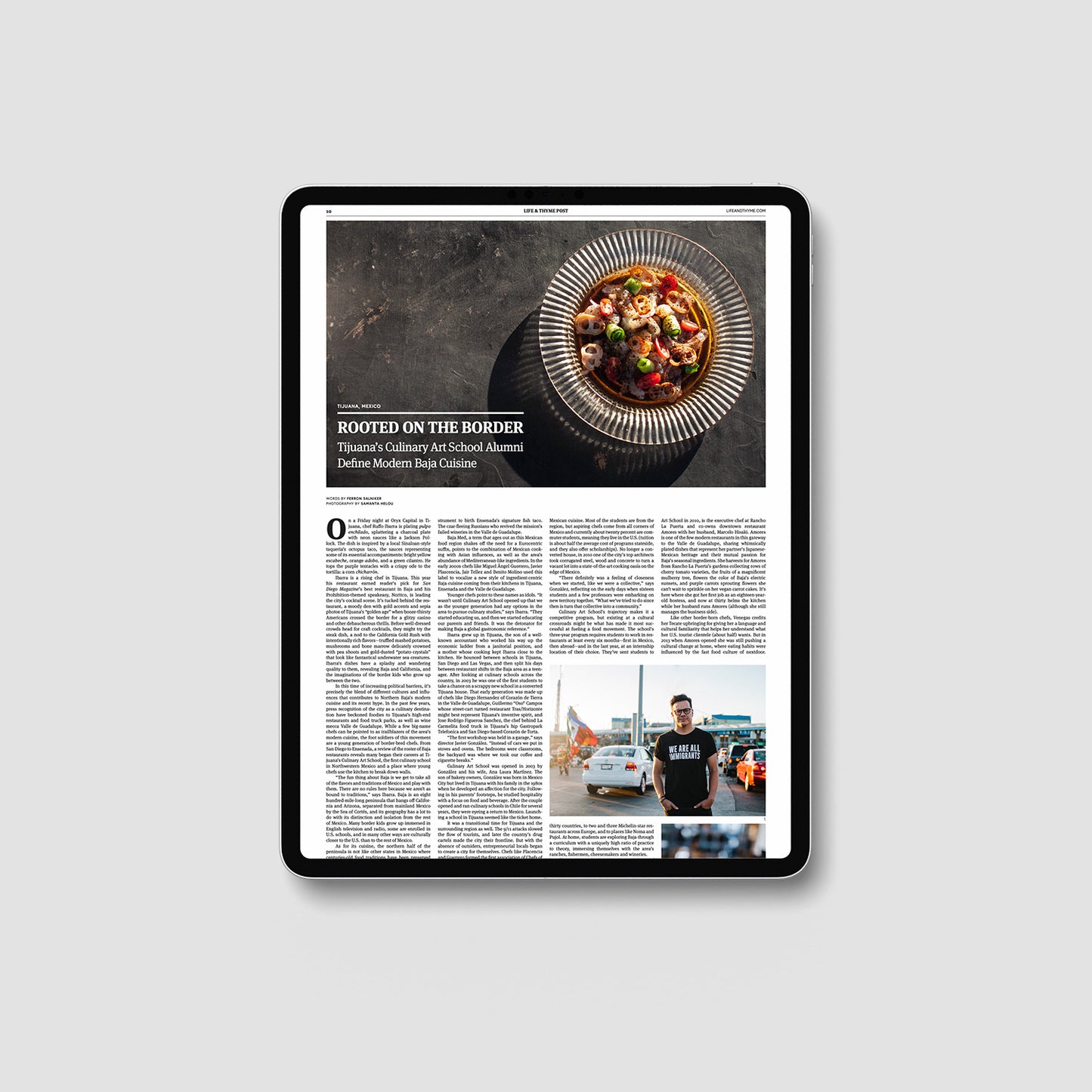 Life & Thyme Post #2: The Migration Issue (Digital)