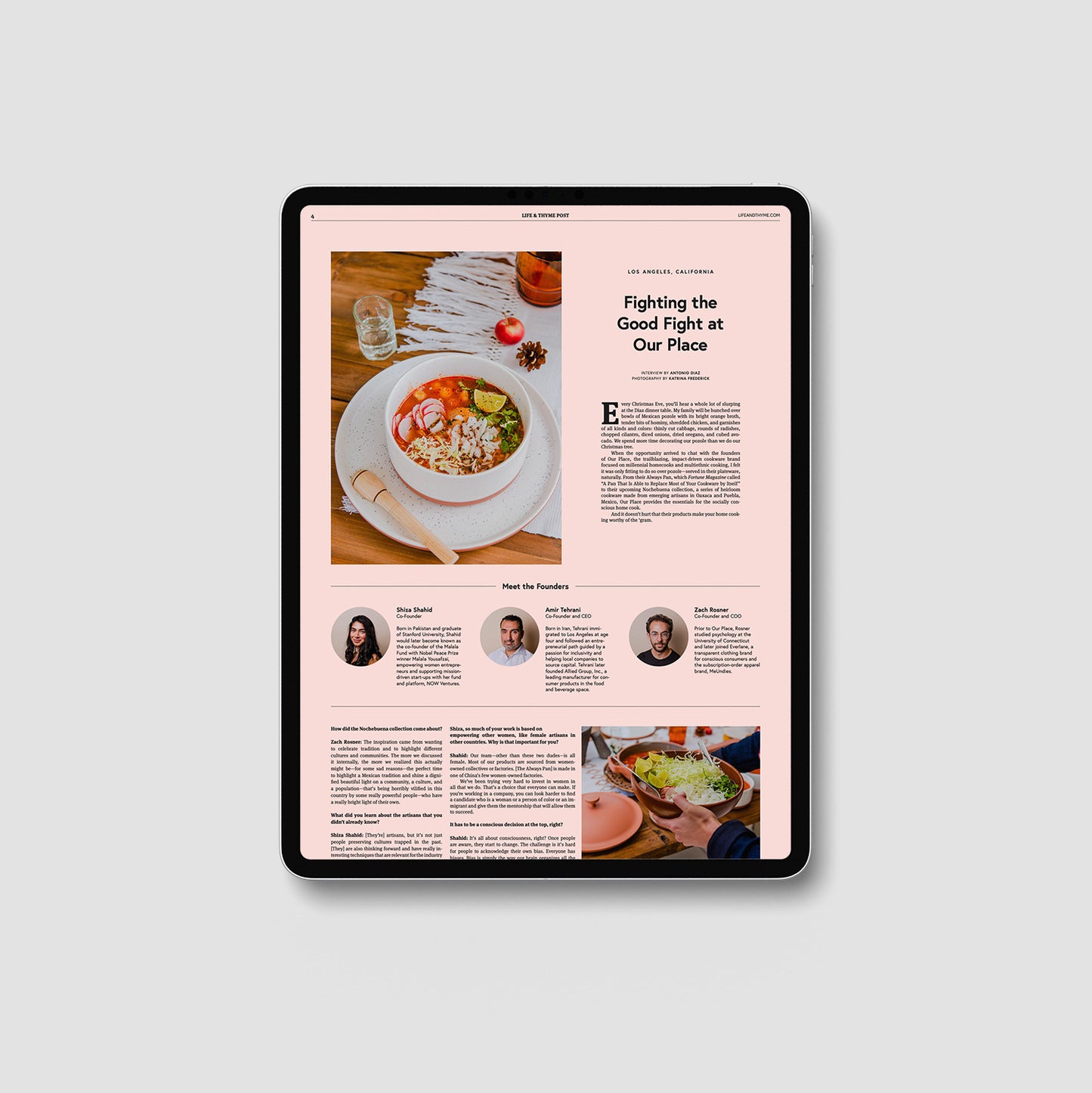 Life & Thyme Post #3: The Winter Issue (Digital)