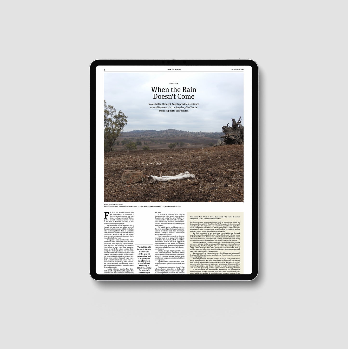 Life & Thyme Post #4: The Extinction Issue (Digital)