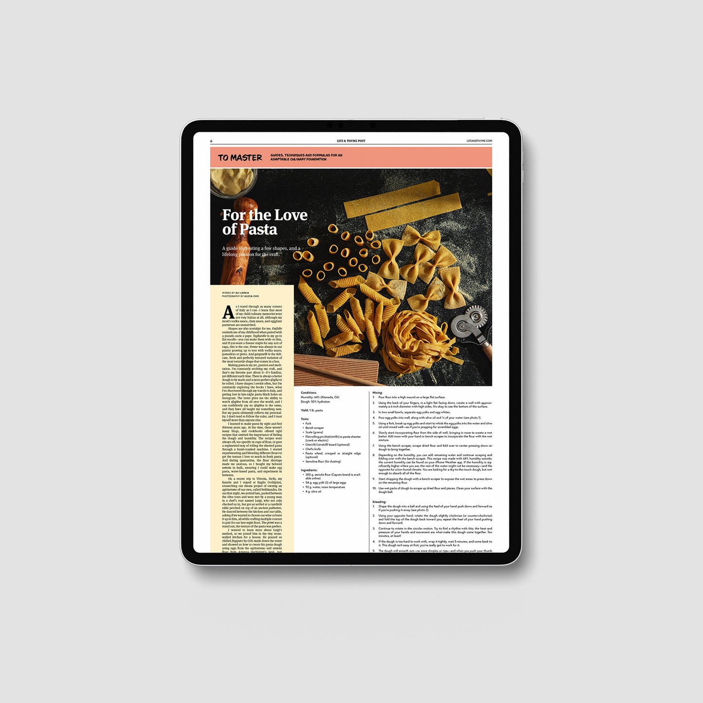 Life & Thyme Post #5: The At Home Issue (Digital)