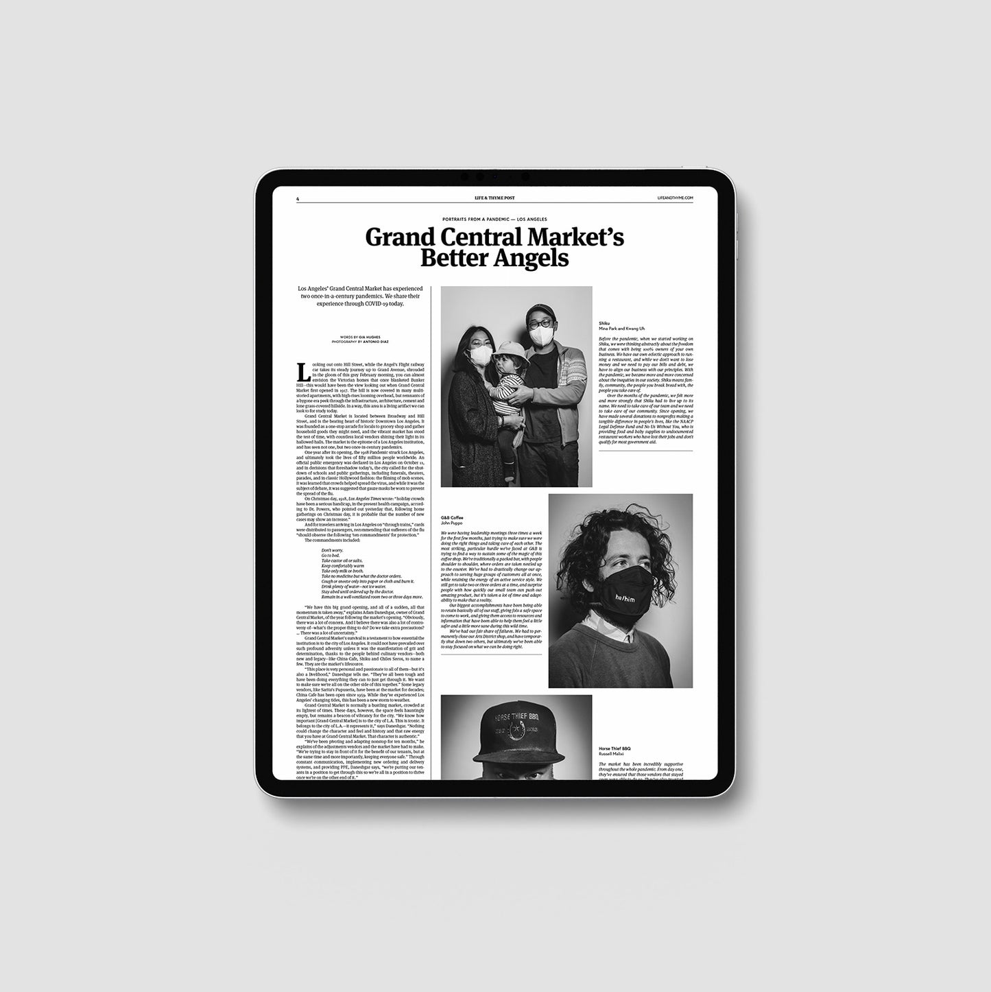 Life & Thyme Post #8: The History Issue (Digital)