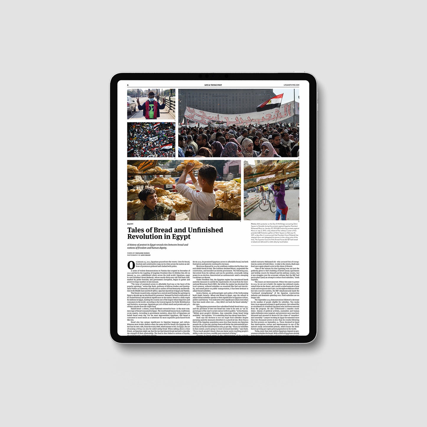 Life & Thyme Post #8: The History Issue (Digital)