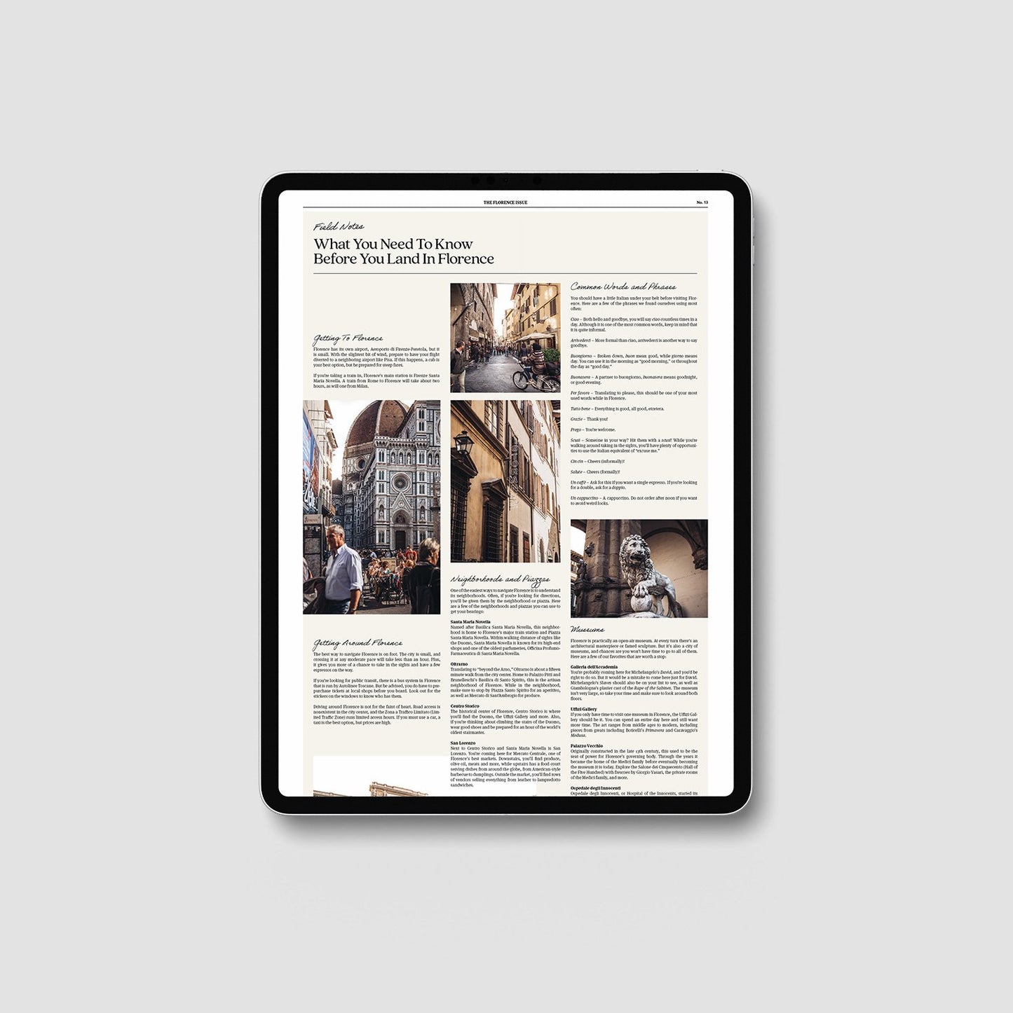 Life & Thyme Post #13: The Florence Issue (Digital)