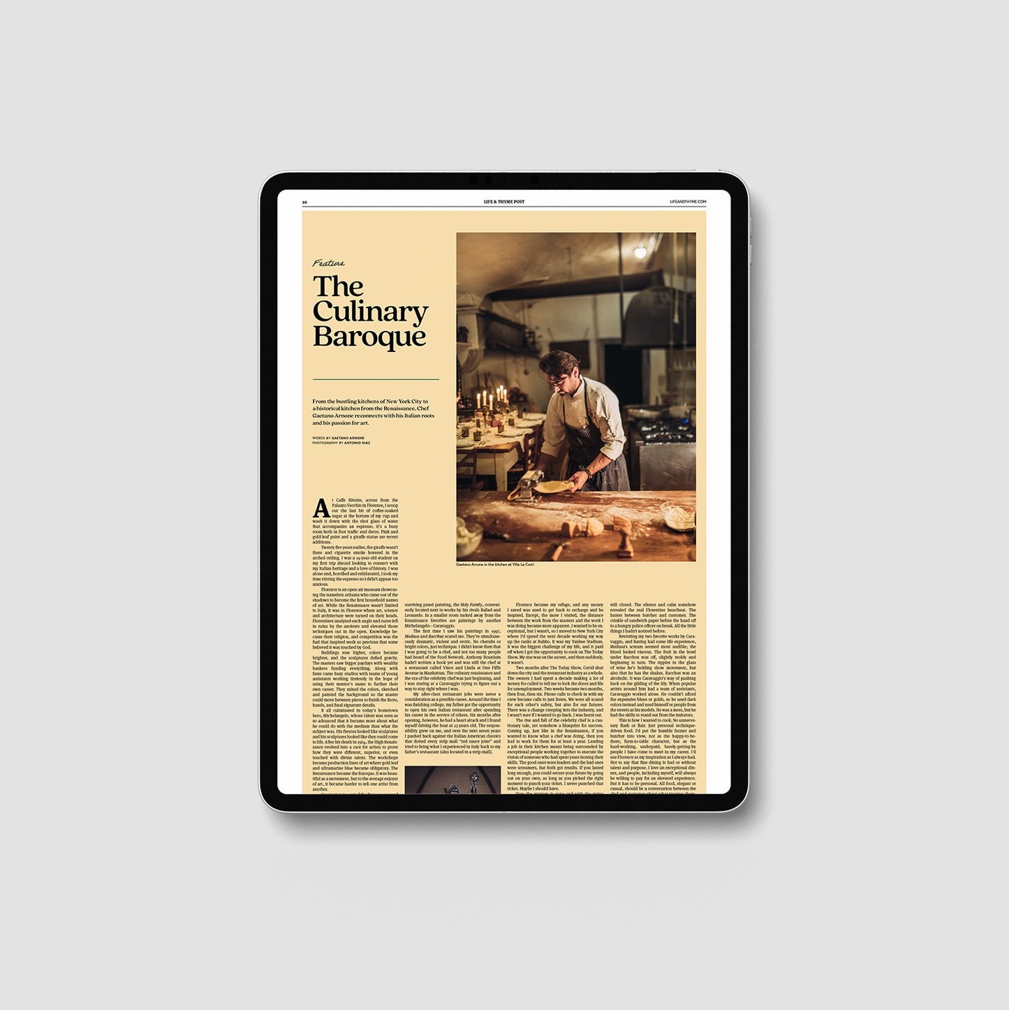 Life & Thyme Post #13: The Florence Issue (Digital)