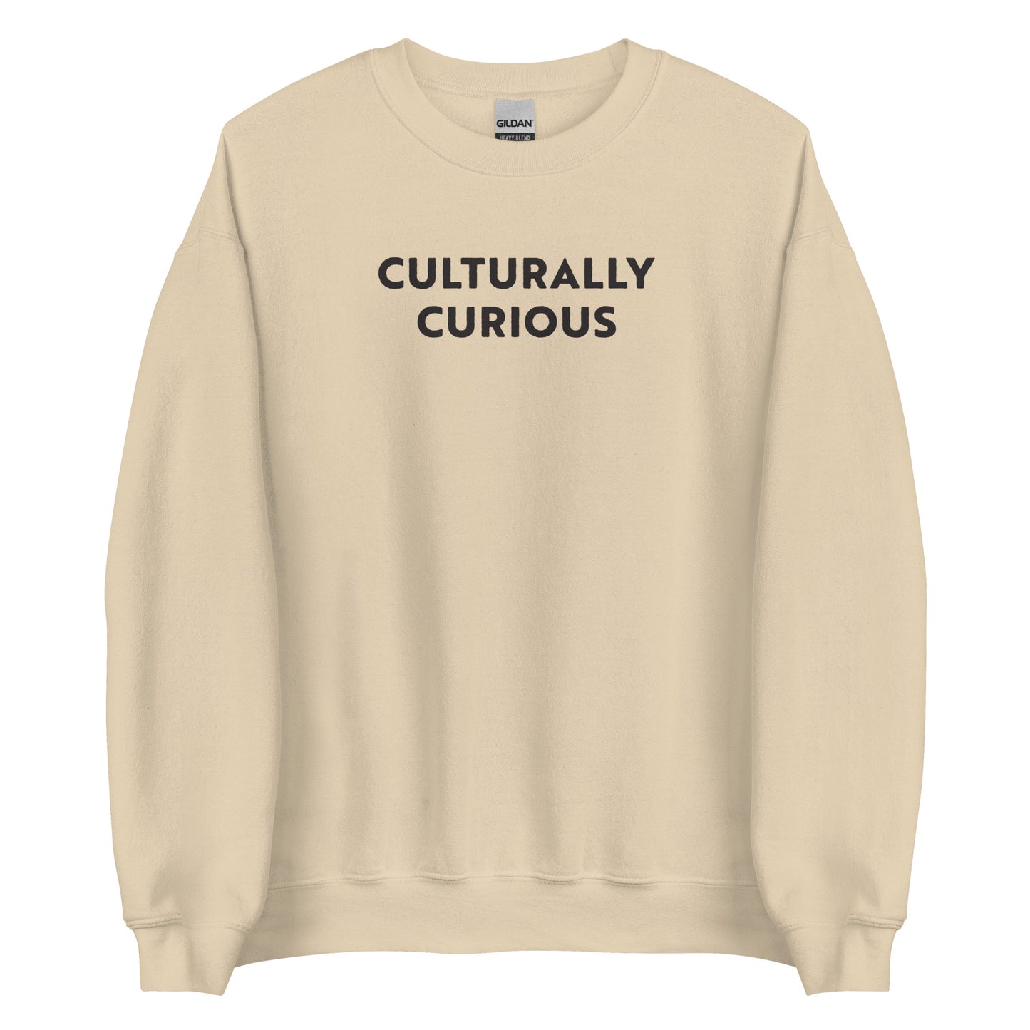 Culturally Curious Sweatshirt (Sand)