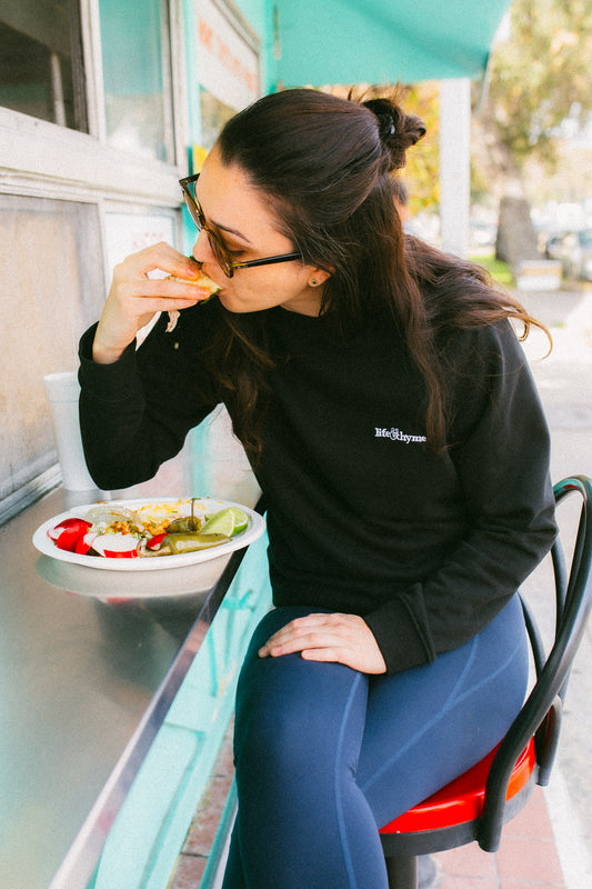 Life & Thyme Sweatshirt (Black)