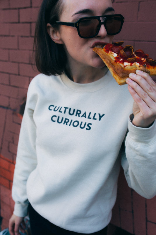 Culturally Curious Sweatshirt (Sand)