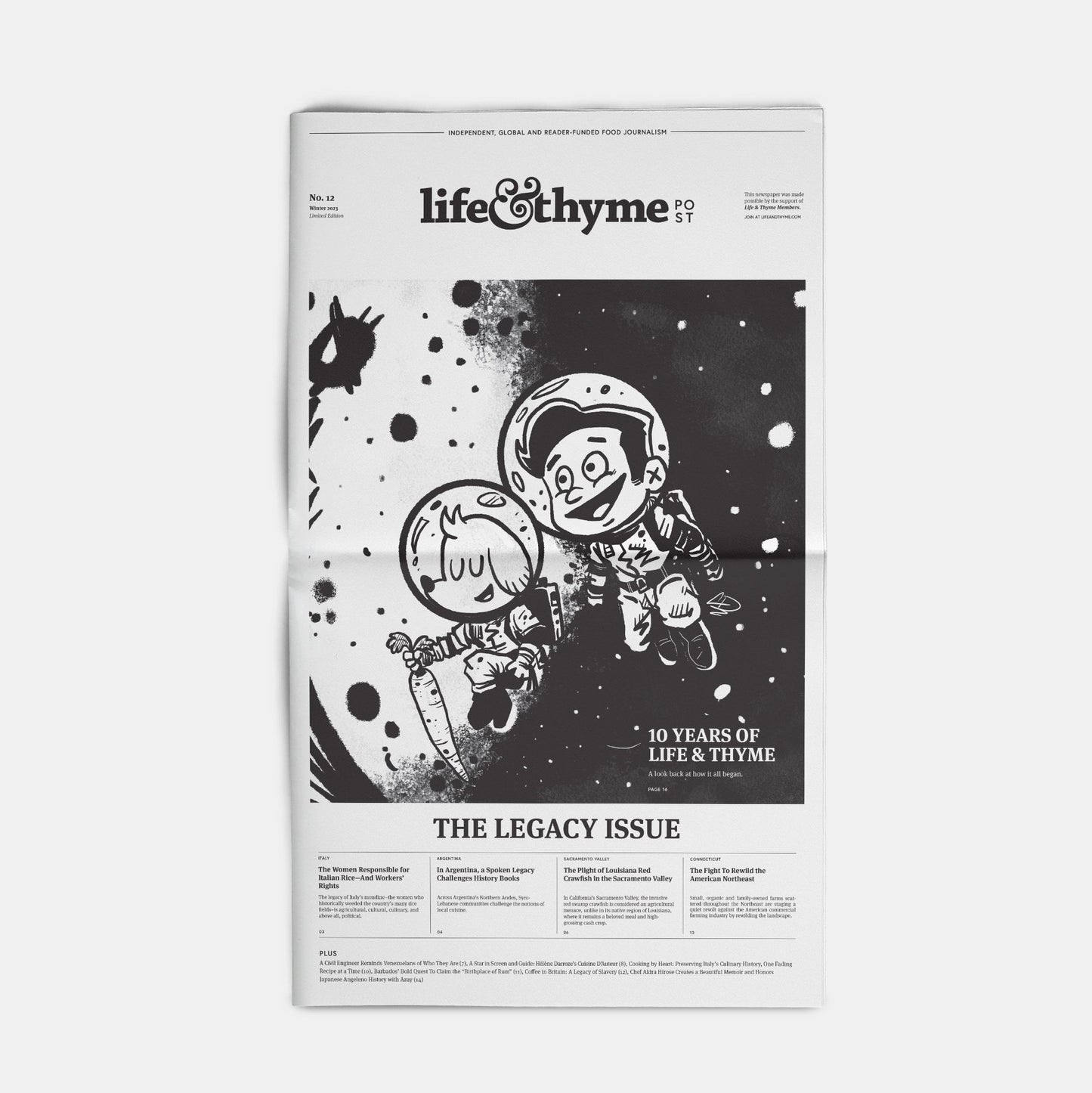 Life & Thyme Post #12: The Legacy Issue