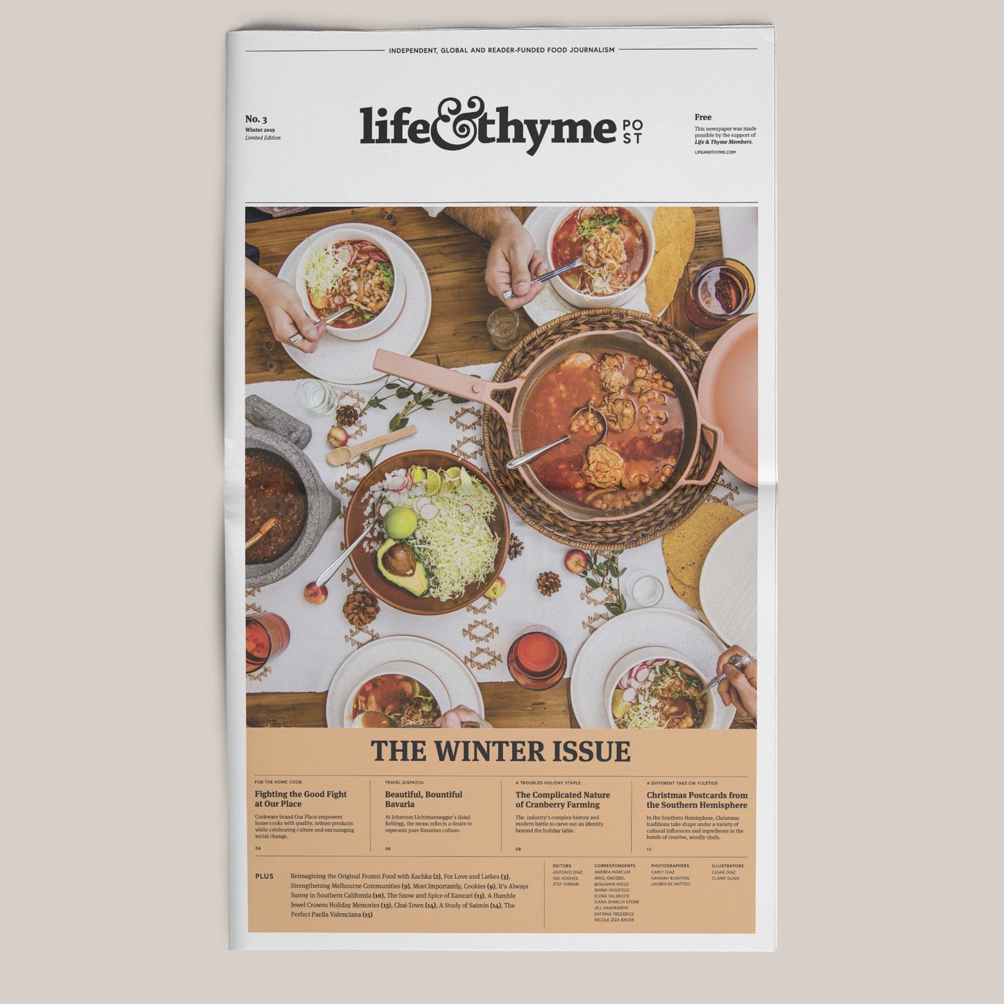 Life & Thyme Post #3: The Winter Issue